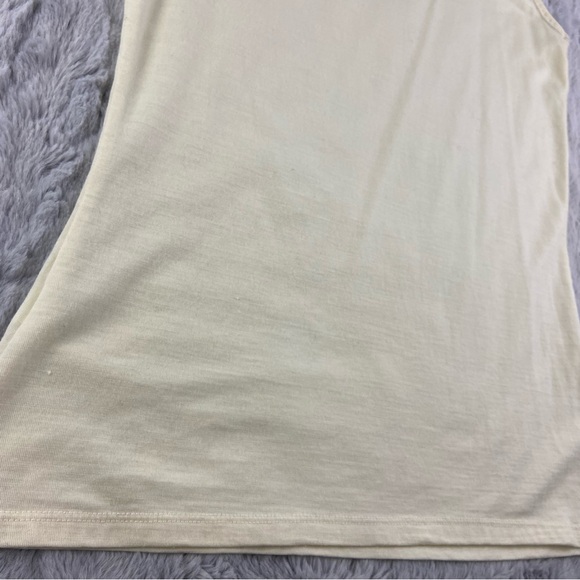 Icebreaker Merino Wool Tank Sleeveless Shirt Cream Womens Medium - Picture 11 of 16